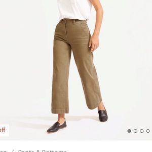 Everlane Wide-leg Crop Pant EUC size 2